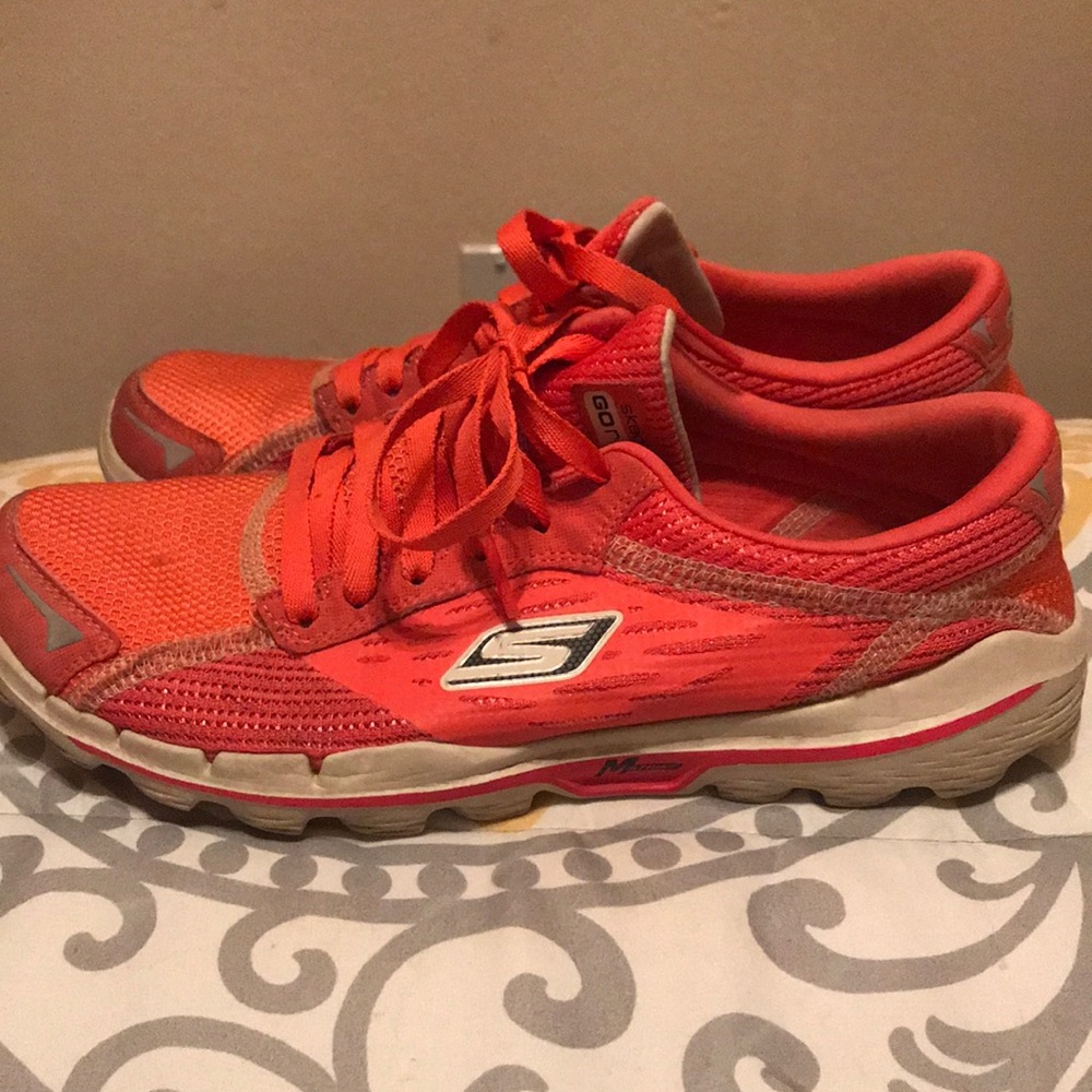 Cute Orange Skechers